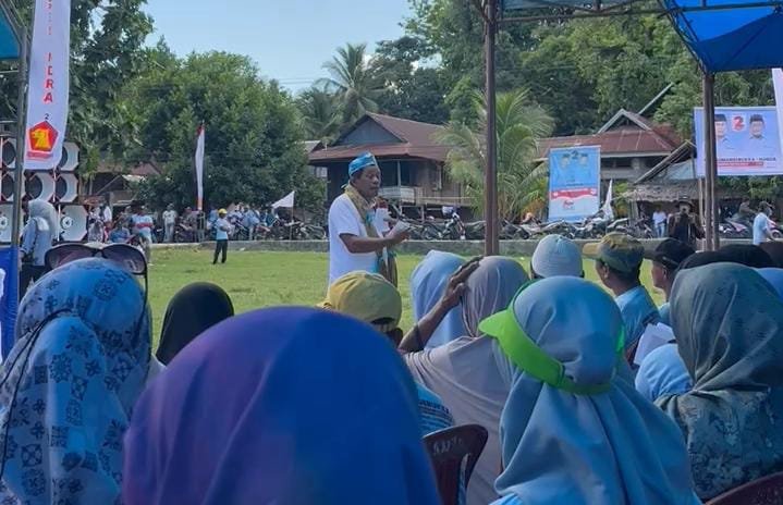 Tim Kampanye Andi Sumangerukka-Hugua Kenalkan Program JAMA'AH di Kaledupa Wakatobi